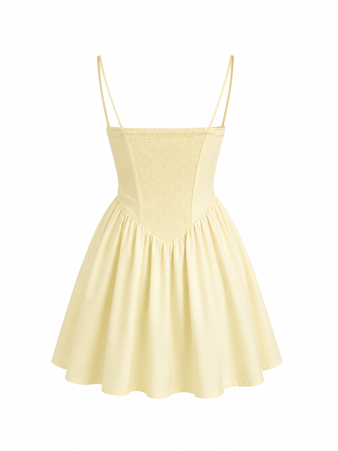 Cottage Mini Dress - Buttery Yellow