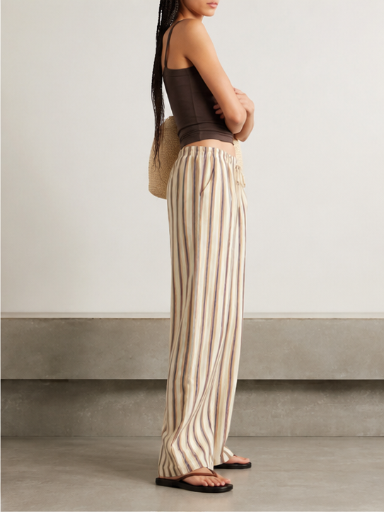 Vintage Stripe Pull-on Pants