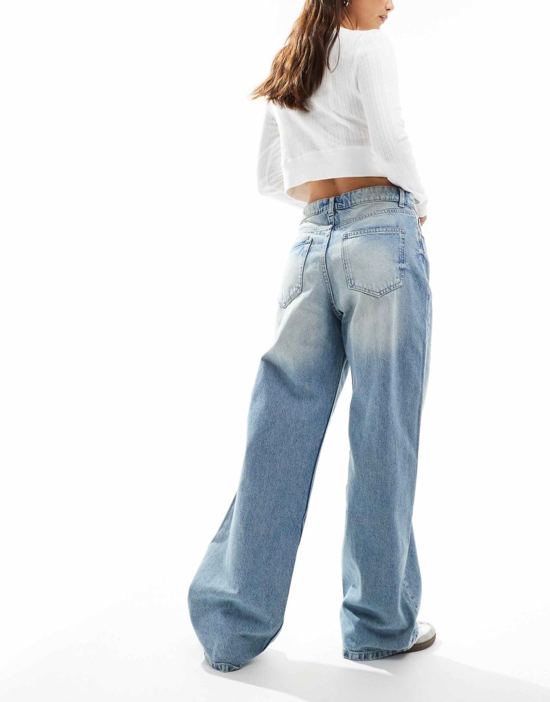 Dual Shade Wide Leg Denim - Image 3